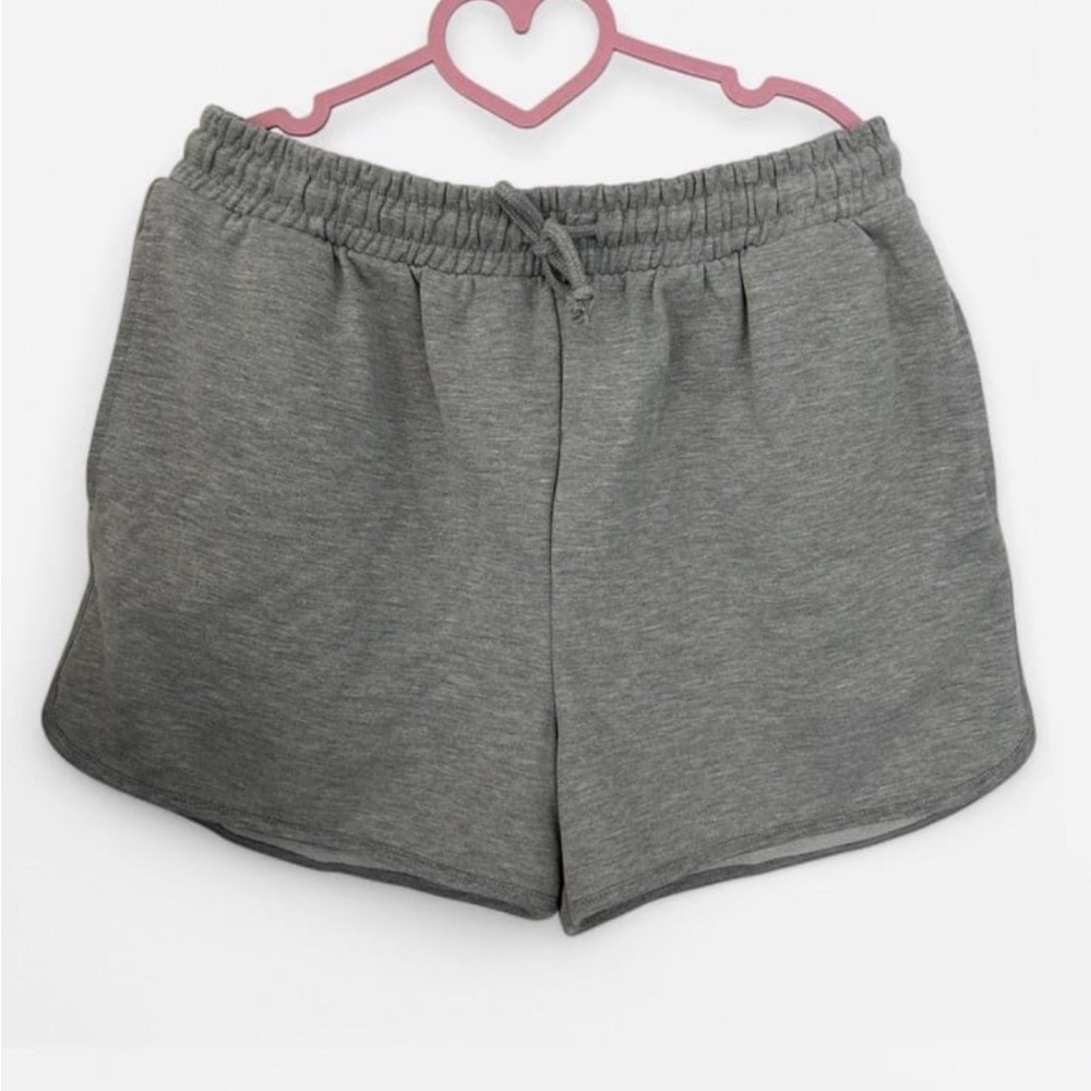 Topshop Gray Jogger Shorts